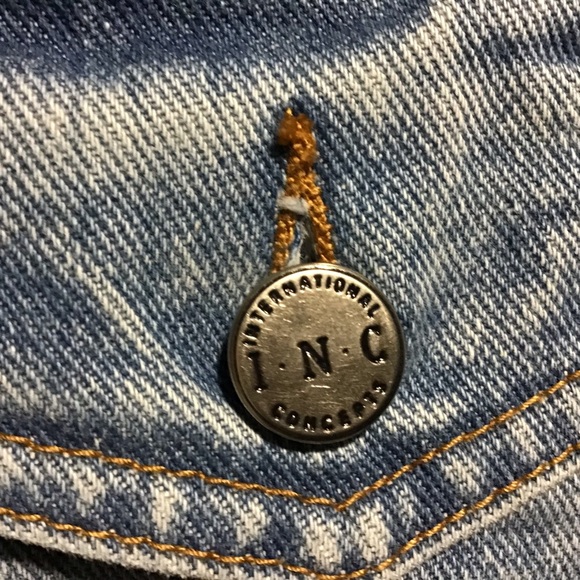 Jean Jacket USA Embroidered Size XL - Picture 4 of 6